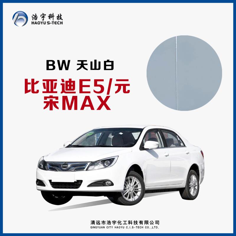 比亚迪E5/元/宋MAX  天山白